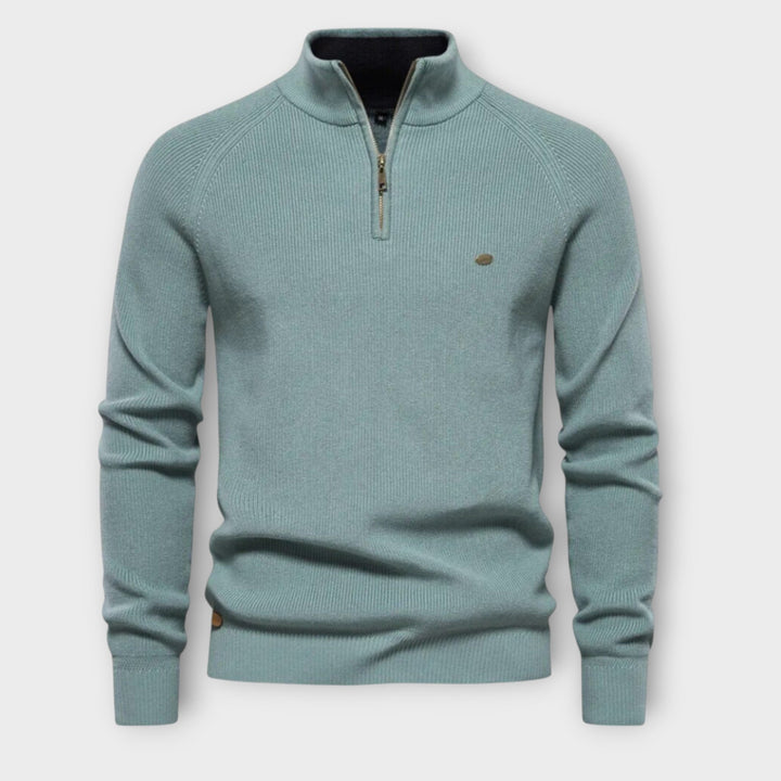 Victor | Pull à demi-zip avec fermeture éclair