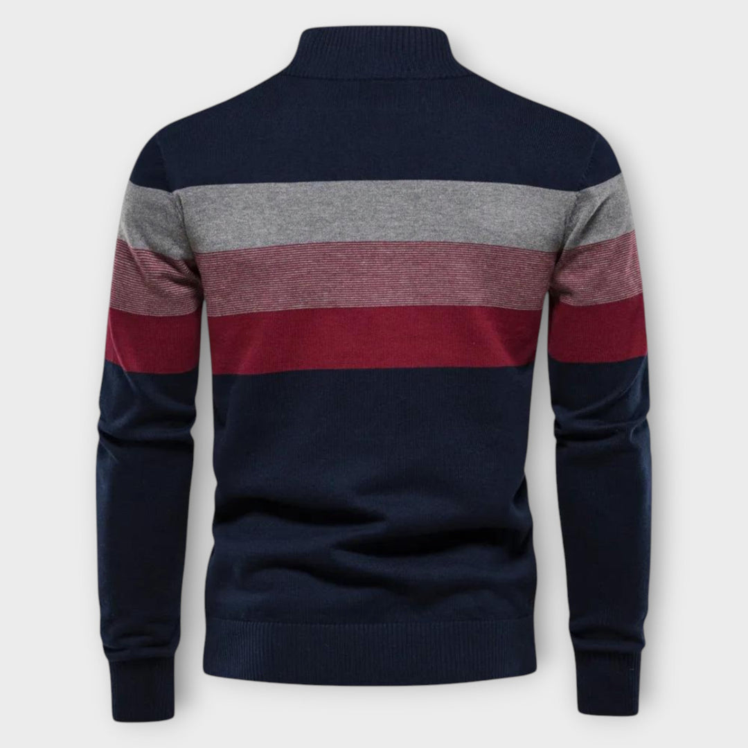 Zandro | Elegant & soft half-zip pullover