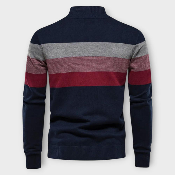 Zandro | Elegant & soft half-zip pullover