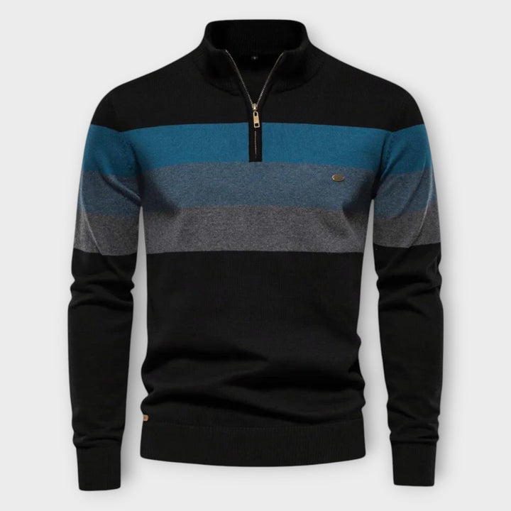 Zandro | Elegant & soft half-zip pullover
