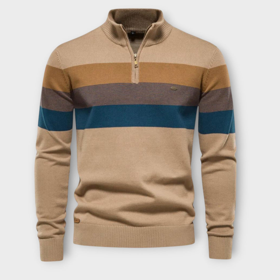 Zandro | Elegant & soft half-zip pullover