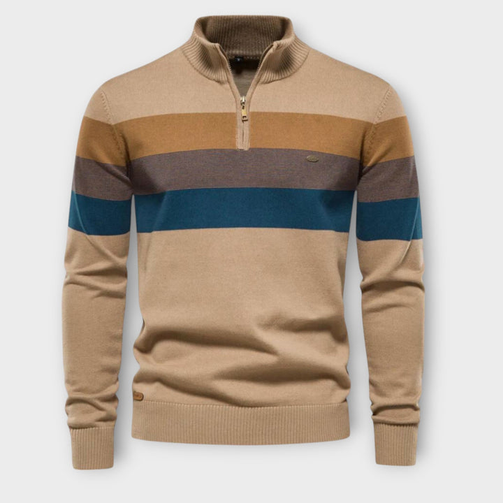 Zandro | Elegant & soft half-zip pullover