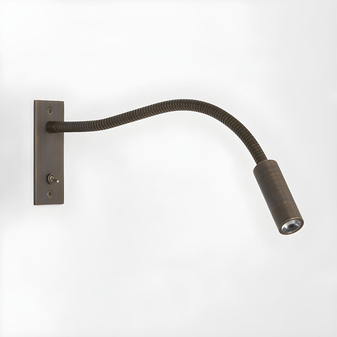 Flexible Schwanenhals Wandleuchte Elezor – LED Wandleuchte Schwarz für Innenräume 8