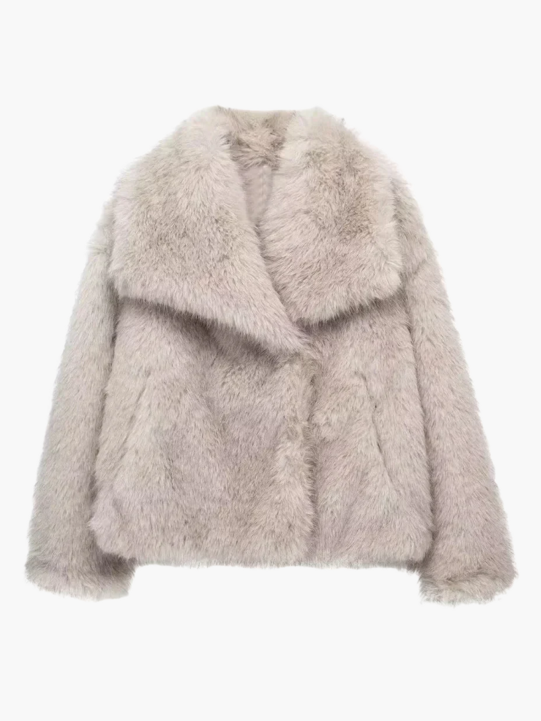 Olive | Fur Jacket