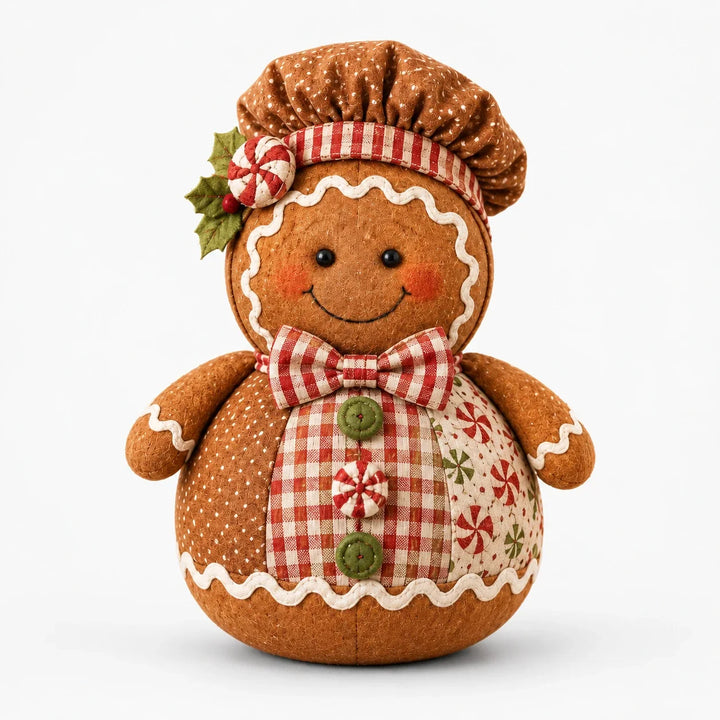 Sewing kit for patchwork fabric figures