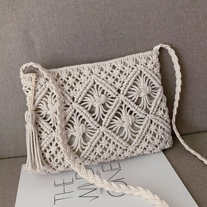 Boho Shoulder Bag Women – Handwoven, Summery & Adjustable