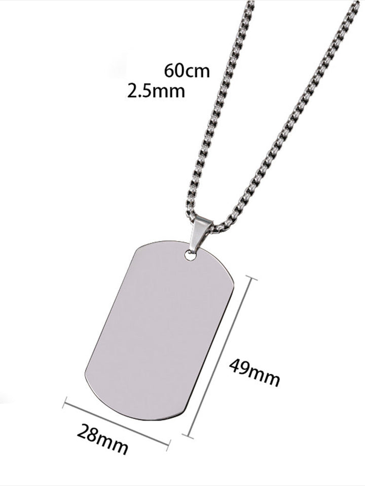 Halskette Damen Titanstahl Minimalistisch 5