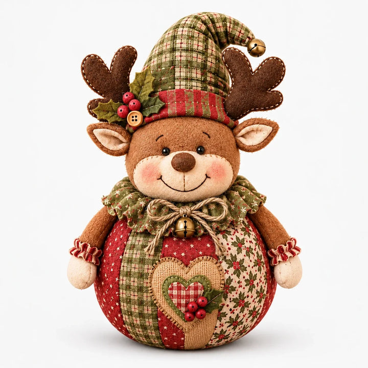 Sewing kit for patchwork fabric figures