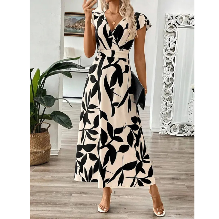 Hanneli Wickel-Maxikleid: Elegante Vielseitigkeit für jeden Anlass 2