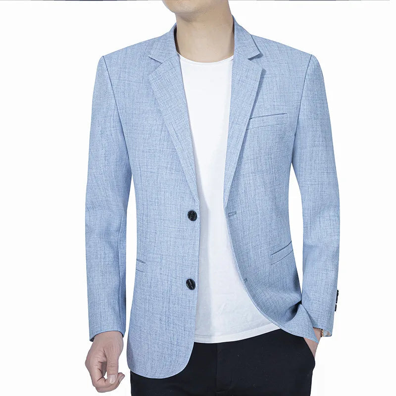 Men's Blazer High-Quality Material Elegant Style