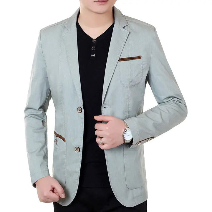 Men's Blazer High-Quality Material Elegant Style
