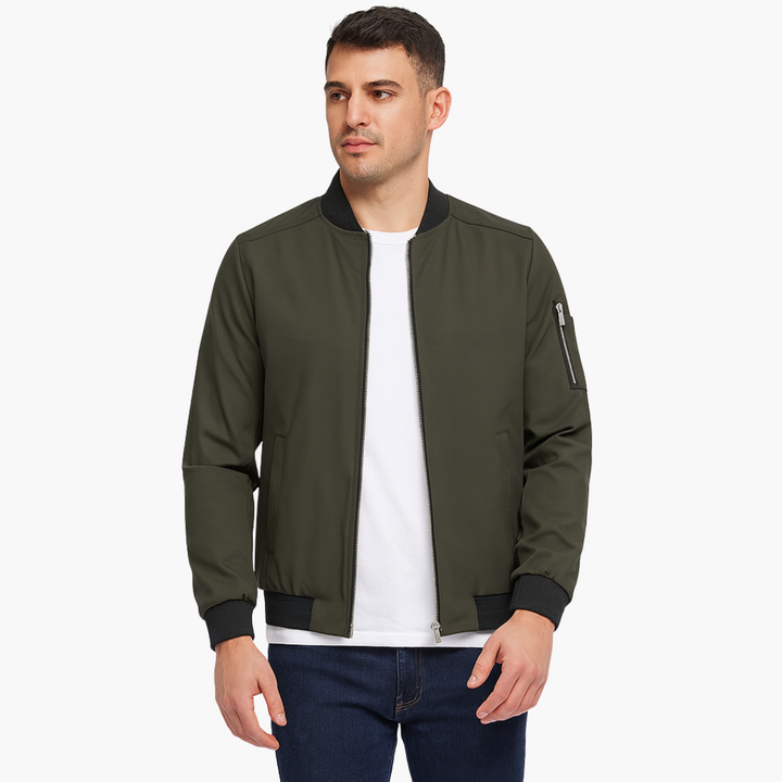 Men's Bomber Jacket Cotton Sporty