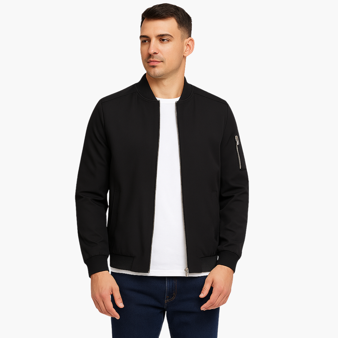 Men's Bomber Jacket Cotton Sporty