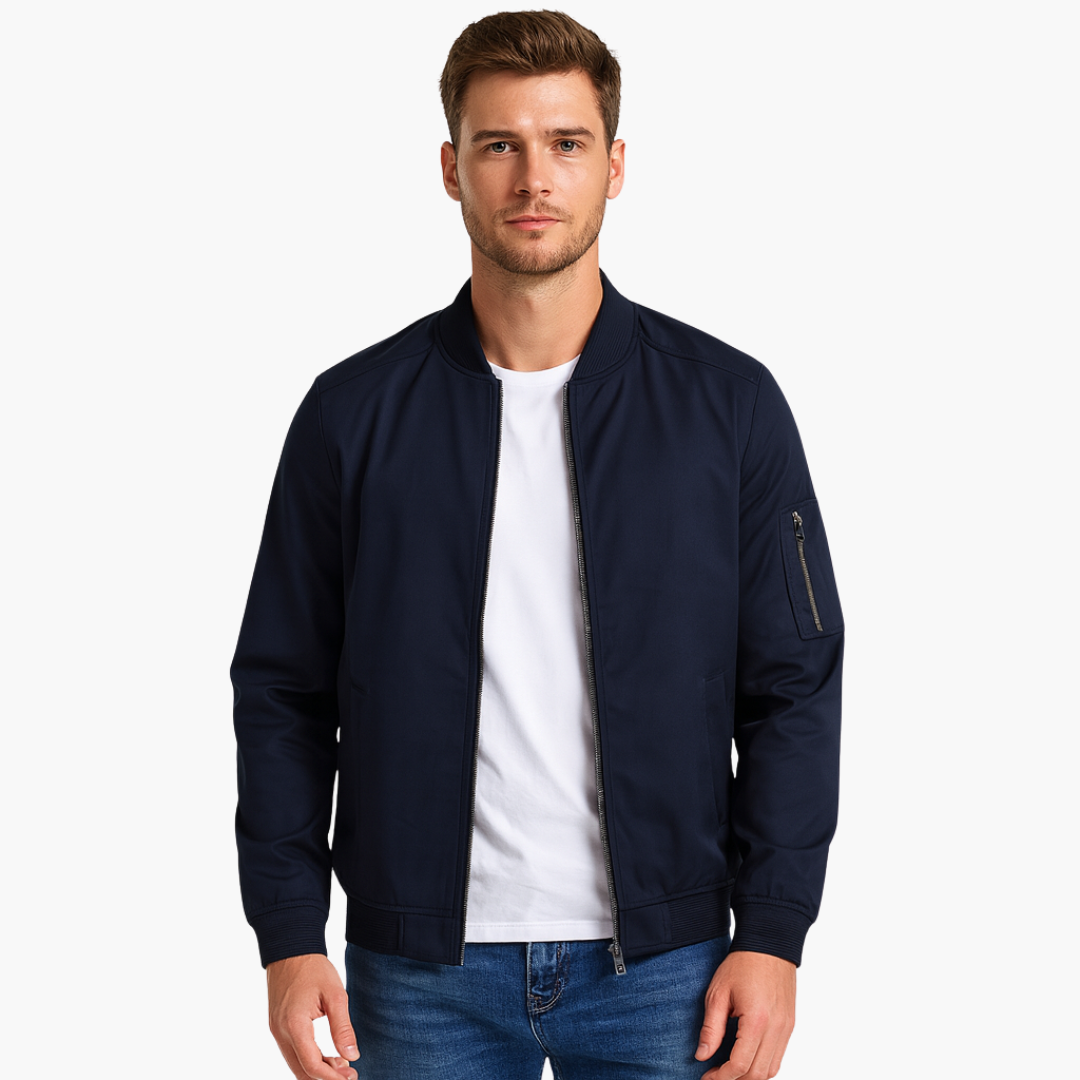 Men's Bomber Jacket Cotton Sporty