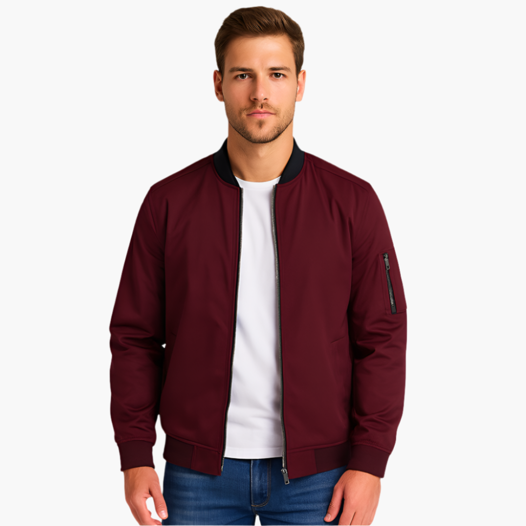 Men's Bomber Jacket Cotton Sporty