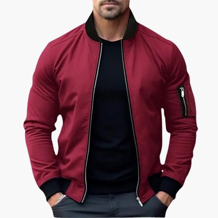 Men's bomber jacket cotton stylish