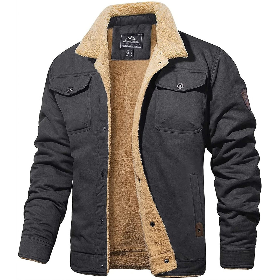 Men's Bomber Jacket Classic High-Quality Fabric Stylish
