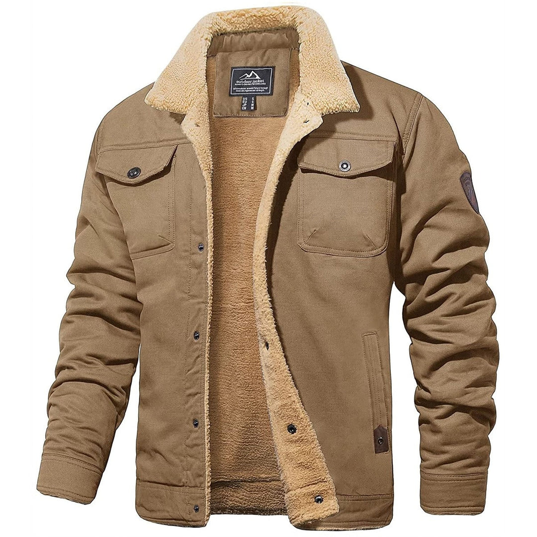 Men's Bomber Jacket Classic High-Quality Fabric Stylish