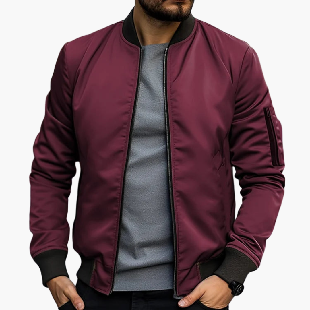 Men's bomber jacket modern design