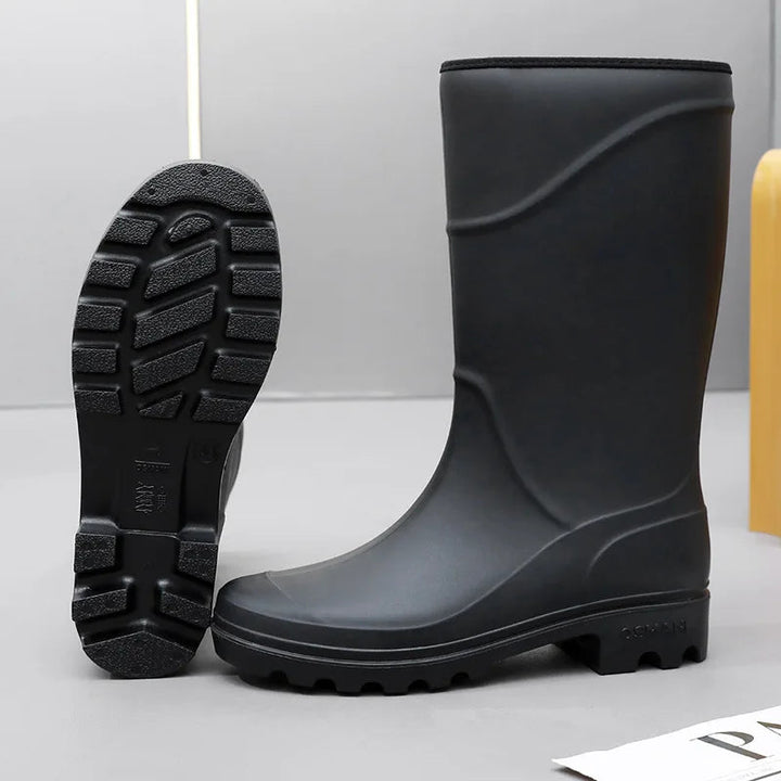 Men's rubber boots rubber waterproof non-slip for outdoor activities