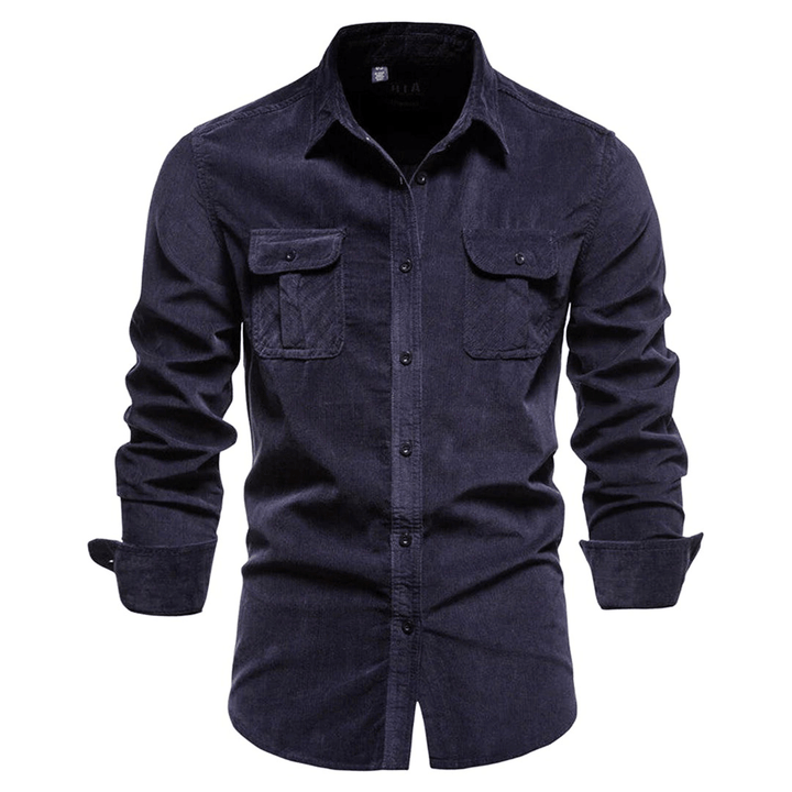 Men's Modern Shirt Long Sleeve - Perfect For Both Formal And Casual Occasions