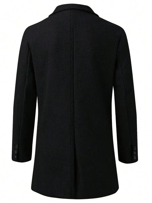 Manteau homme laine formel décontracté