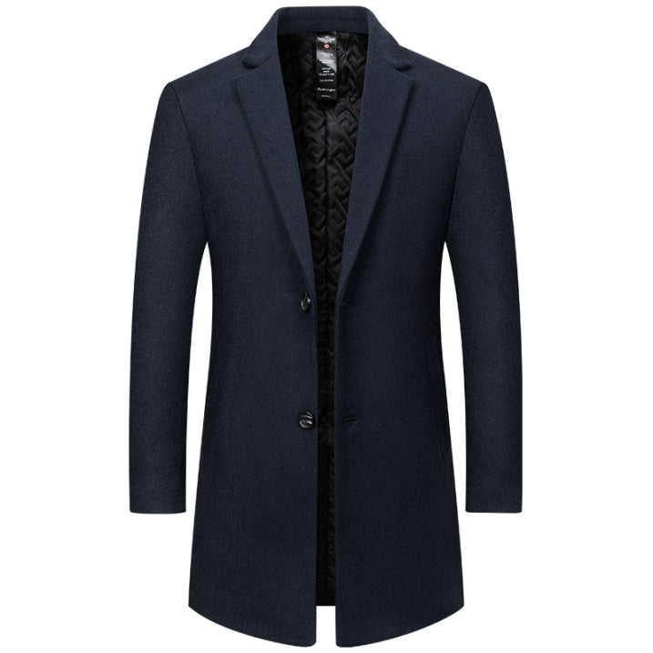 Manteau homme en laine classique élégant