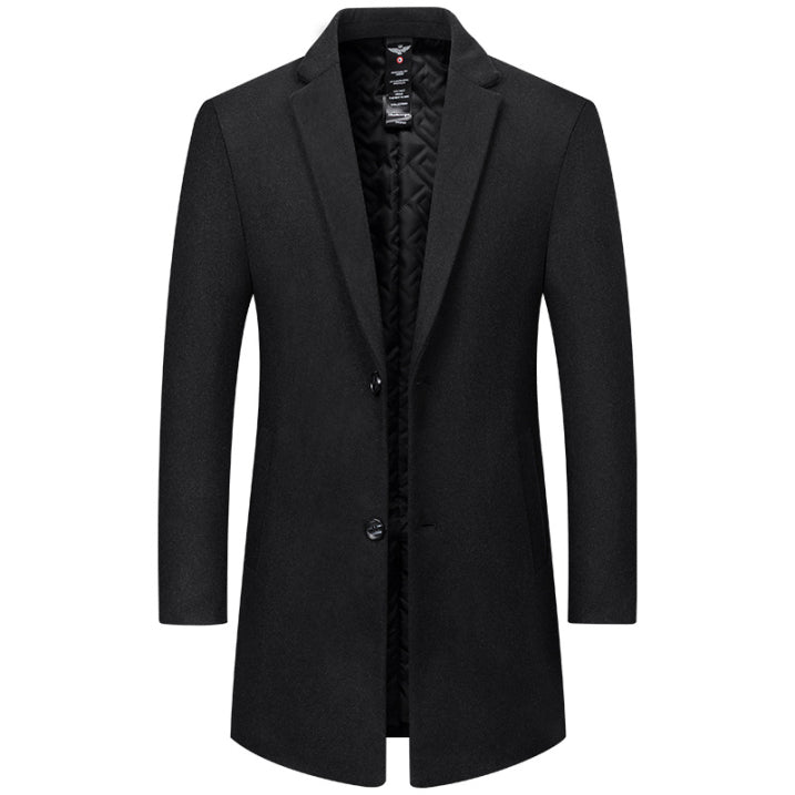 Manteau homme en laine classique élégant