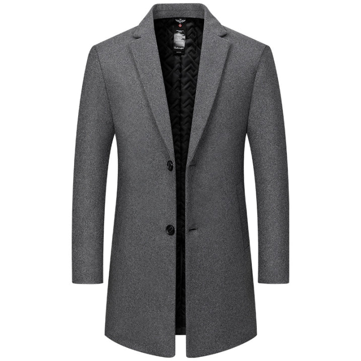 Manteau homme en laine classique élégant