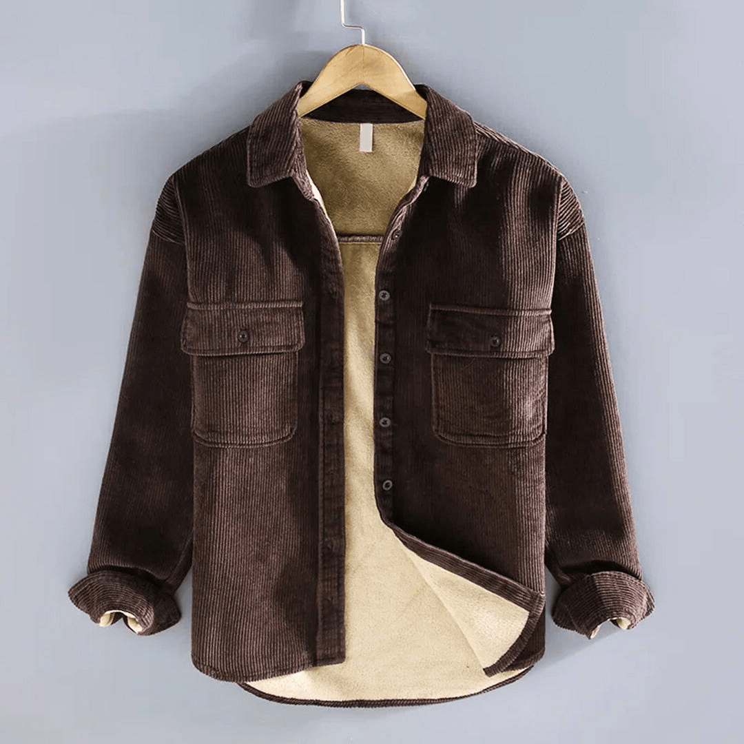 Men's Overshirt Corduroy Trendy and Comfortable