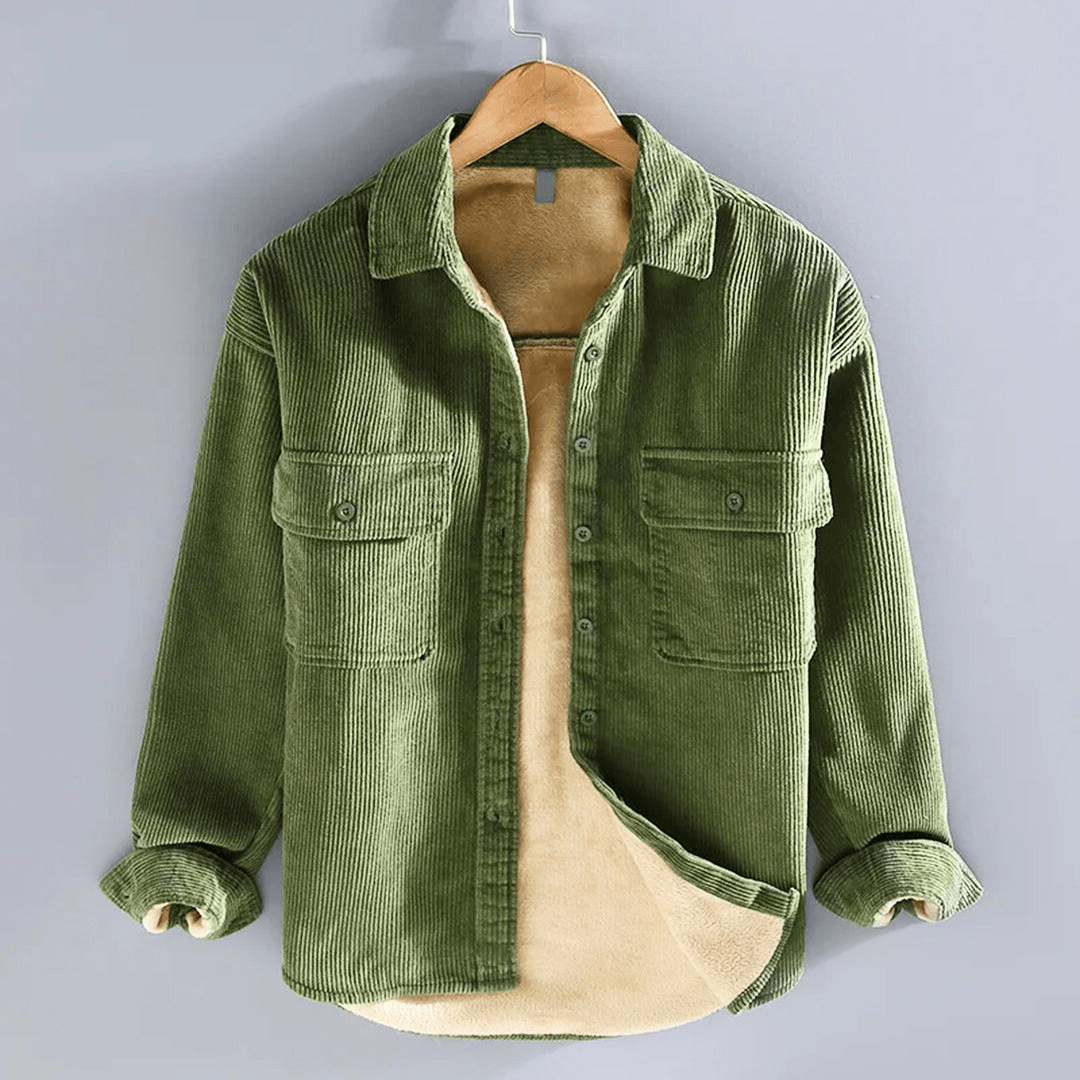 Men's Overshirt Corduroy Trendy and Comfortable
