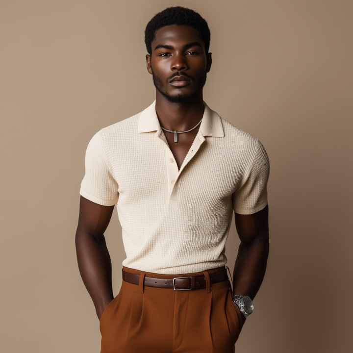 Herren Poloshirt Atmungsaktiv 2