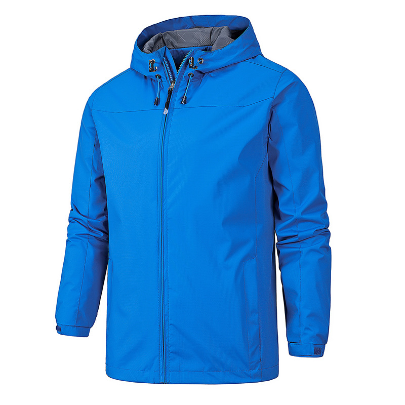 Men's Waterproof Breathable Outdoor Rain Jacket