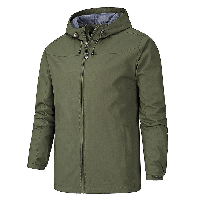 Men's Waterproof Breathable Outdoor Rain Jacket