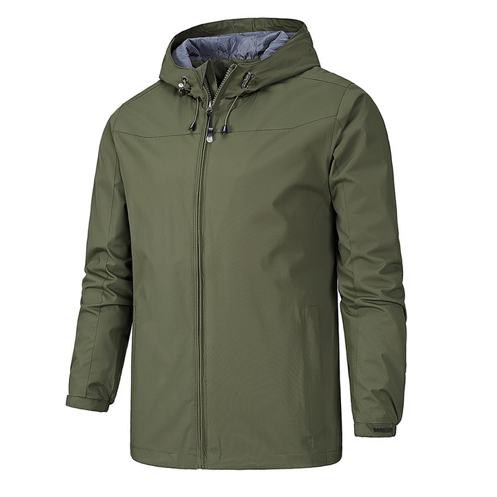 Men's Waterproof Breathable Outdoor Rain Jacket