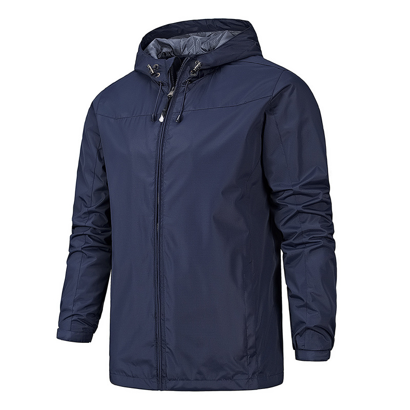 Men's Waterproof Breathable Outdoor Rain Jacket