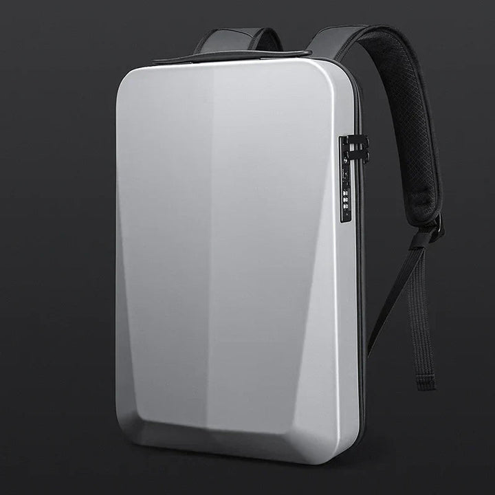 Men's Backpack Hardshell Stylish With Safety Lock and Charging Port