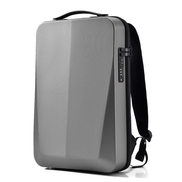 Men's Backpack Hardshell Stylish With Safety Lock and Charging Port
