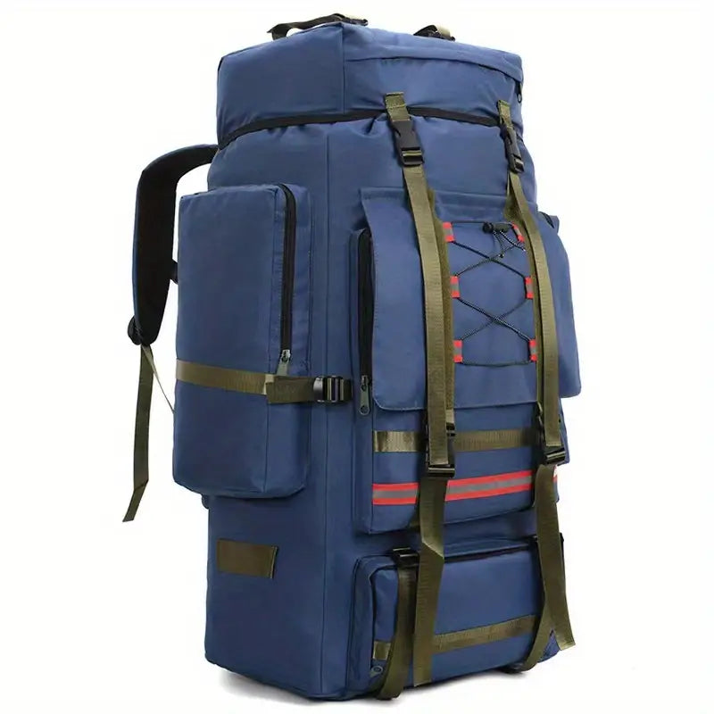 Men's Backpack Waterproof 130L Ergonomic for Hiking and Outdoor Activities