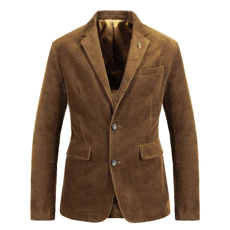 Men's Corduroy Blazer Classic Style