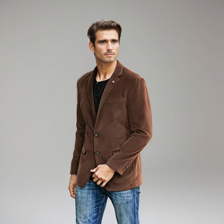 Men's Corduroy Blazer Classic Style
