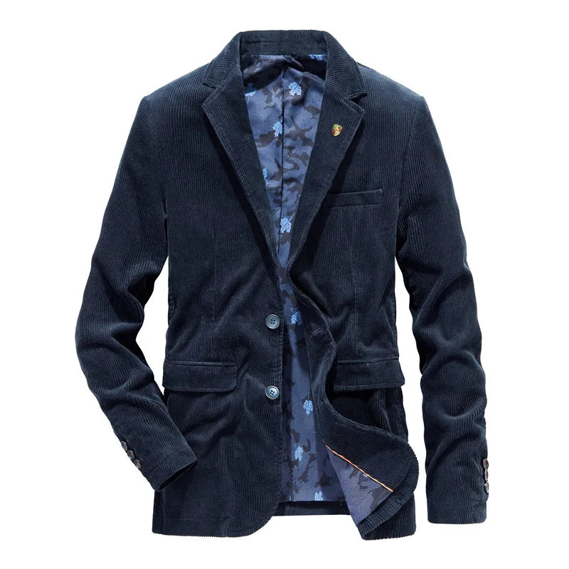 Men's Corduroy Blazer Classic Style