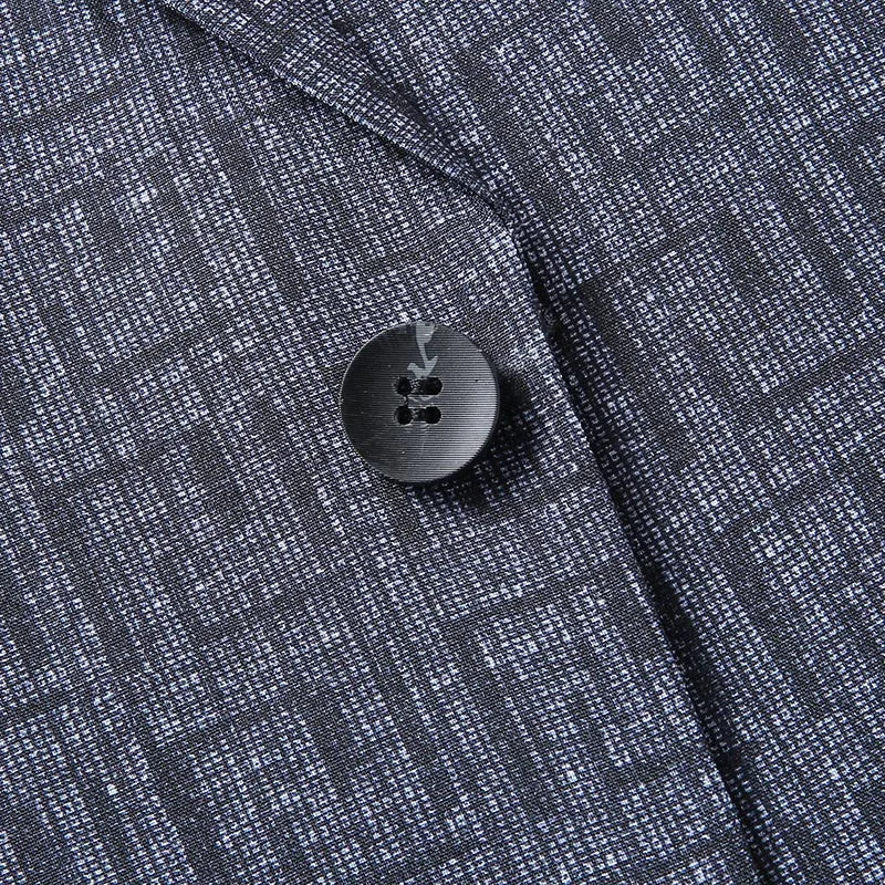 Men's Blazer Geometric Pattern Modern Design