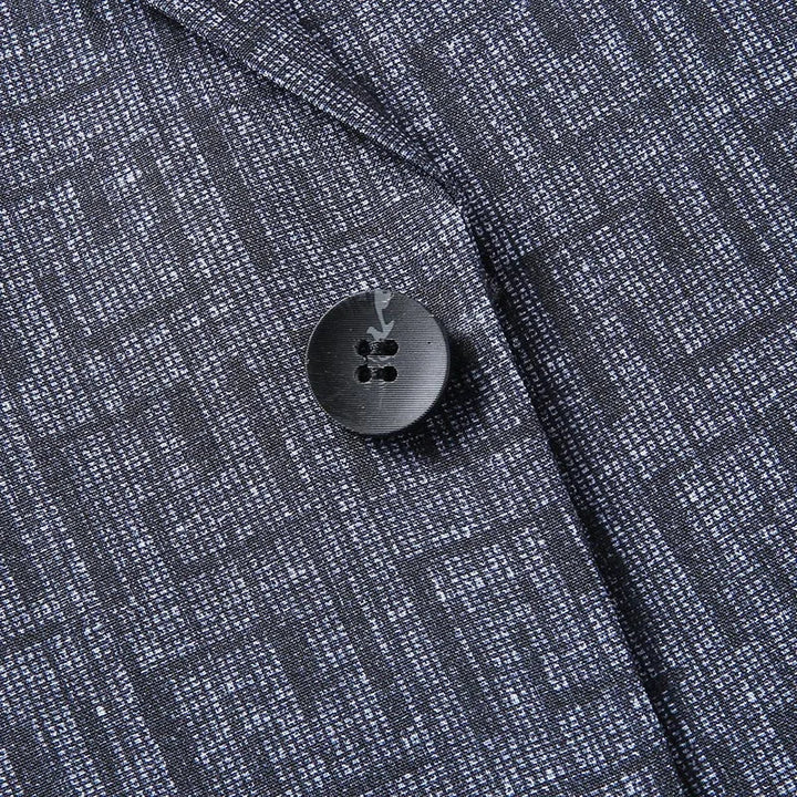 Men's Blazer Geometric Pattern Modern Design