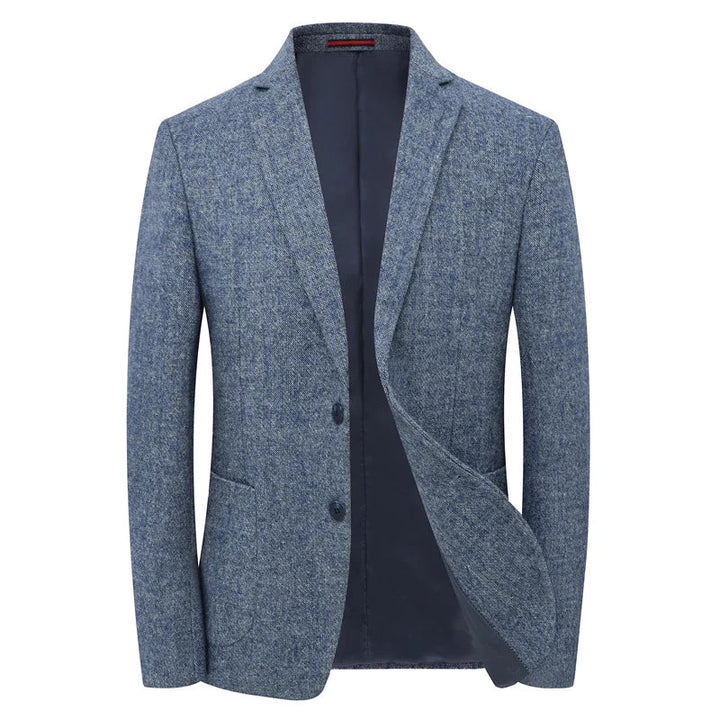 Men's Blazer Gray High-Quality Elegant