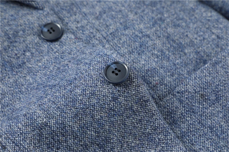 Men's Blazer Gray High-Quality Elegant