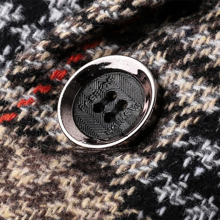 Men's Tweed Blazer Elegant Style