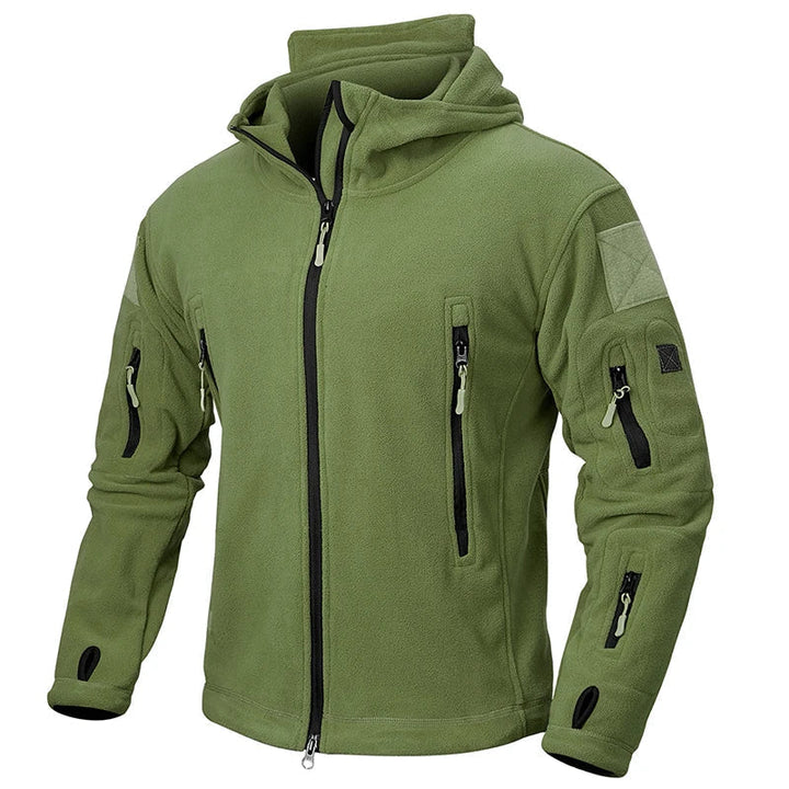 Męska kurtka softshell z długim rękawem materiał funkcjonalny