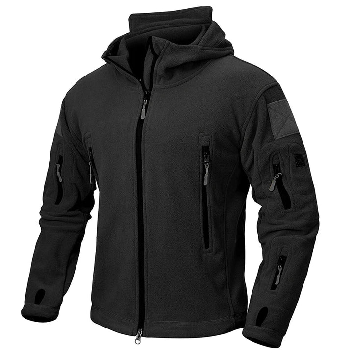 Męska kurtka softshell z długim rękawem materiał funkcjonalny
