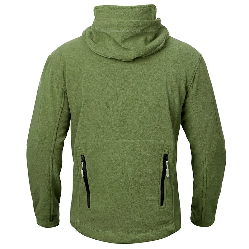 Męska kurtka softshell z długim rękawem materiał funkcjonalny